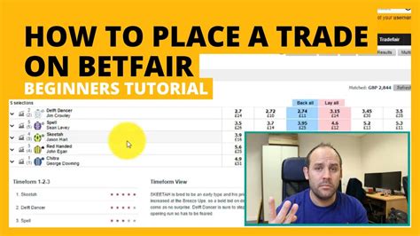Betfair Trading for Beginners: The Ultimate Beginner Trading Tutorial.